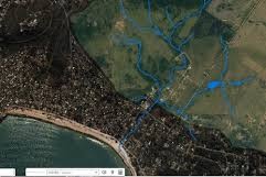 La cañada de Punta Coloradal