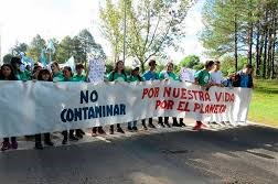 marcha contra las papeleras