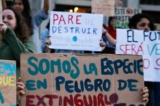 jovenes contra el cambio climatico