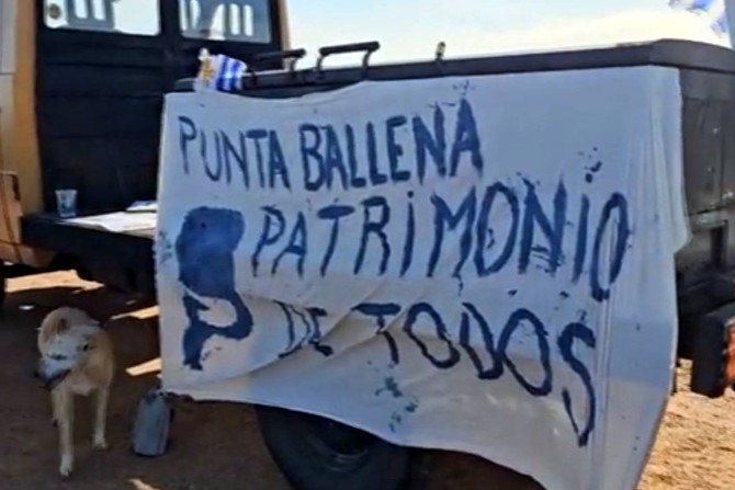 protesta punta ballena