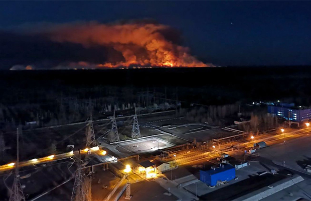 Chernobil incendios