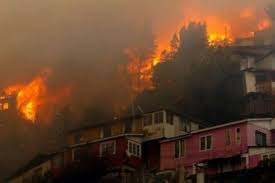 INCENDIO CHILE