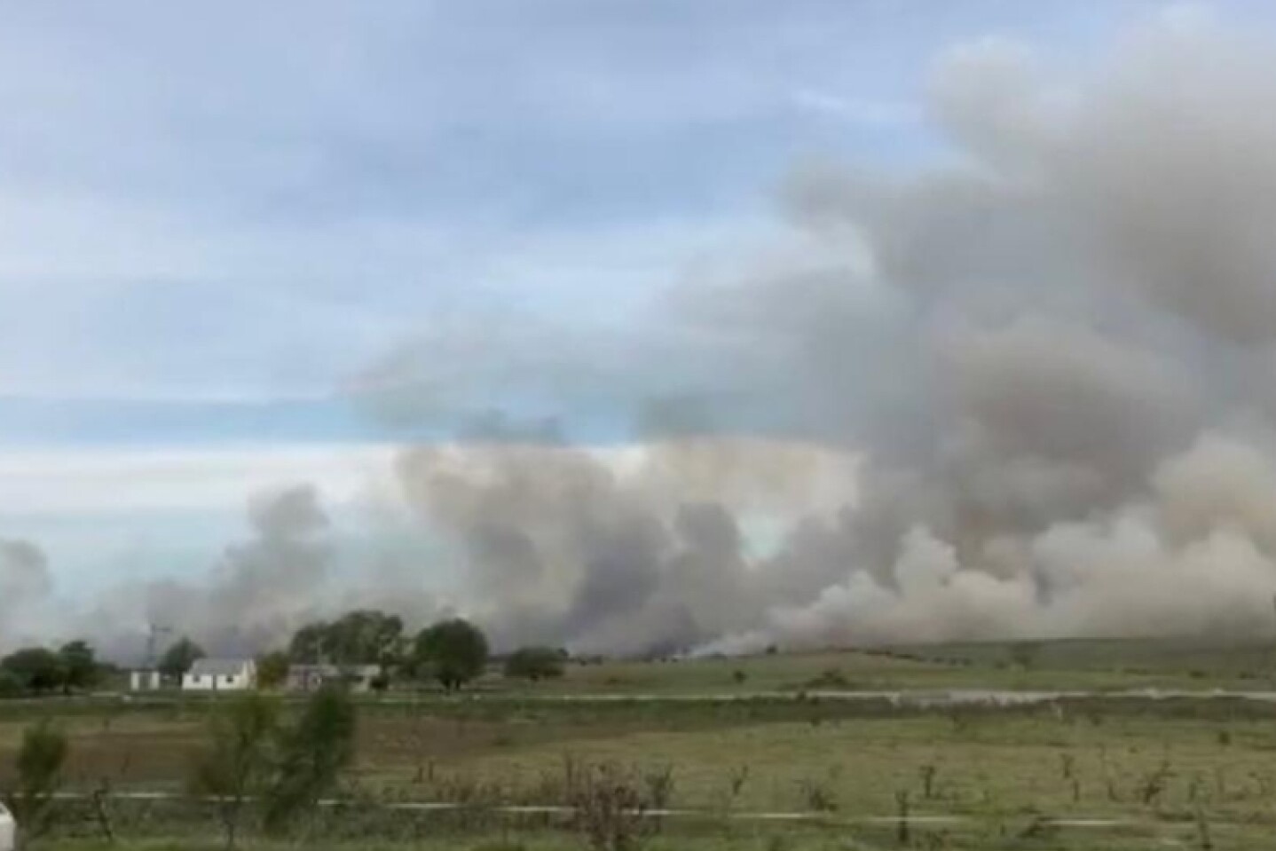 Incendio en San José