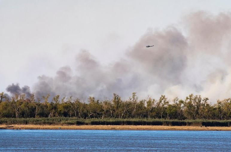 incendio en las islas