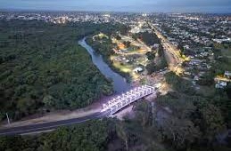 inauguraron puente en rocha