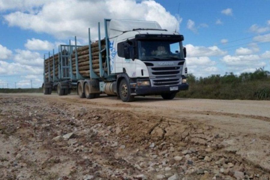 camion con carga